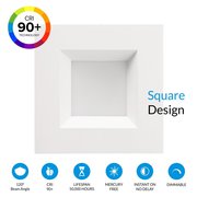 5/6-inch Dimmable LED Downlight SQUARE DESIGN