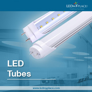 8ft LED Tube - 5000 Lumens - 48 Watt - 120W Equivalent - 5000 Kelvin -